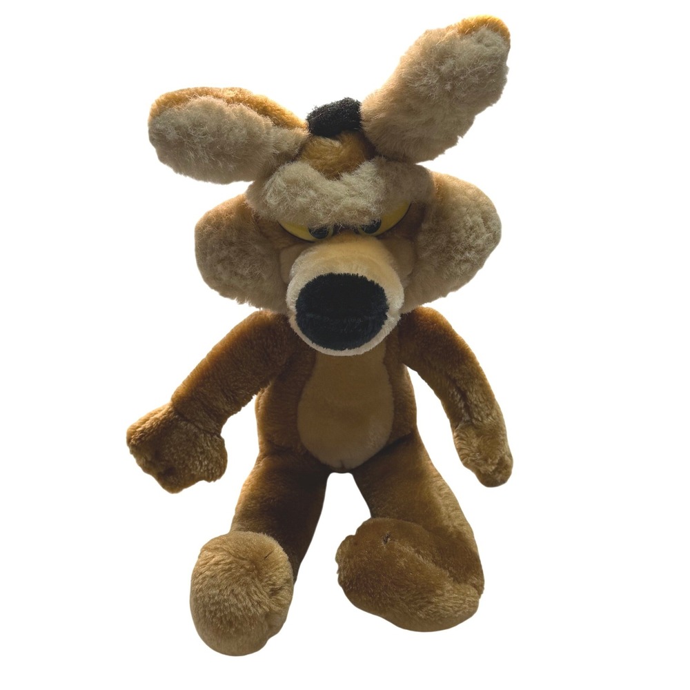Vintage 1993 Wile E Coyote Plush Looney Tunes 24K Special Effects Mighty Star
